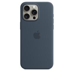 Чехол iPhone 15 Pro Max Silicone Case with MagSafe - Storm Blue
