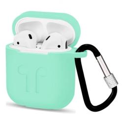 Силиконовый чехол Silicon Case для AirPods (Синий)