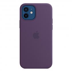 Силиконовый чехол MagSafe для  iPhone 12 mini, цвет «аметист»